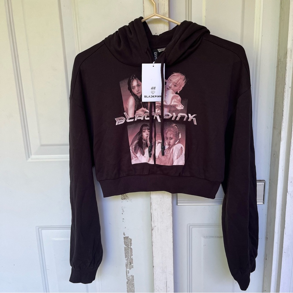NWT H&M Blackpink Collab Limited Edition Hoodie!